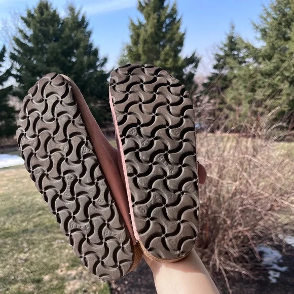 Birkenstocks x Stussy light pink mules clogs shoes Boston - Picture 6 of 11